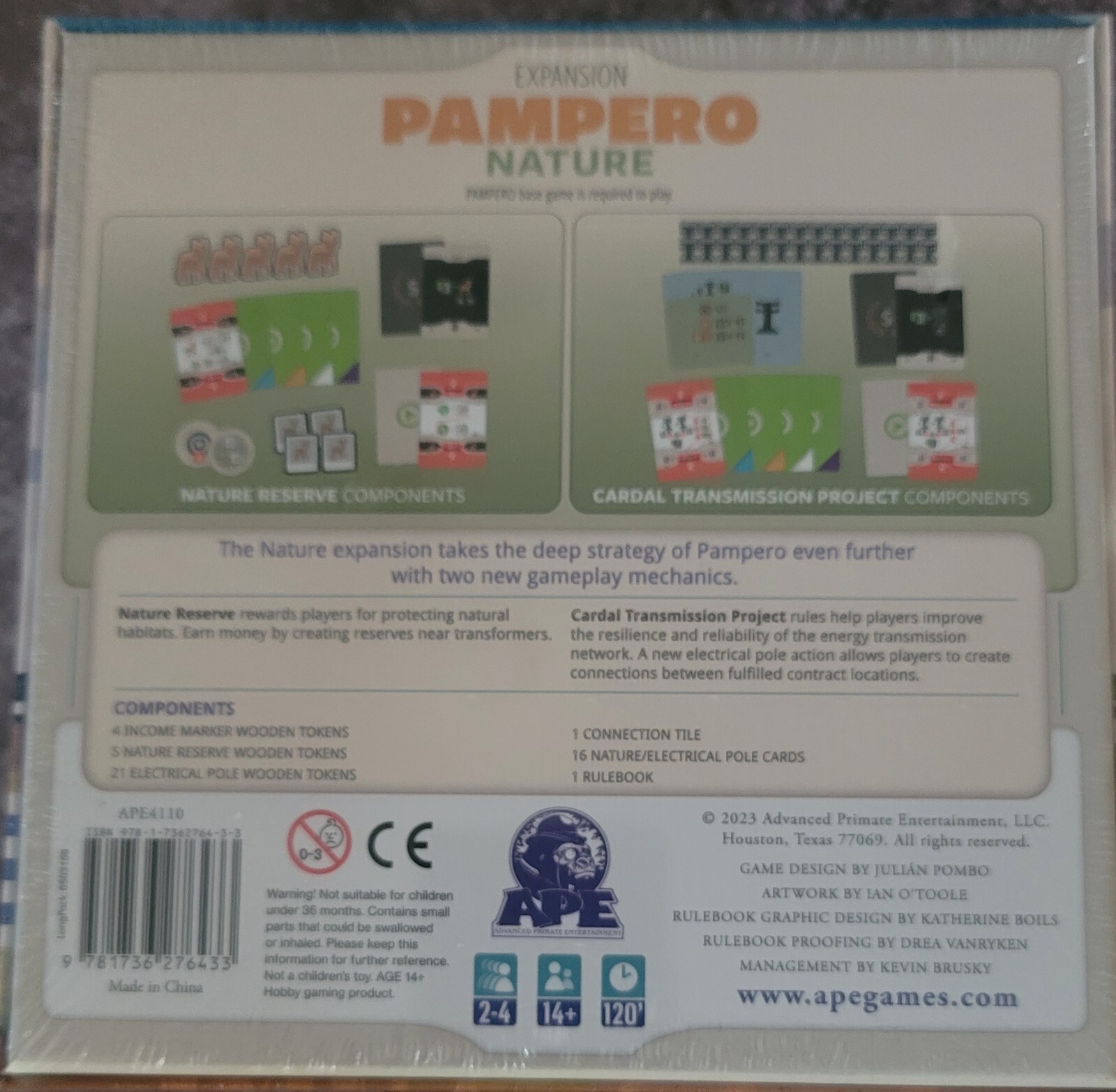Pampero KS edition with Clear Skies and Nature Expansions + coins and sleeves!!