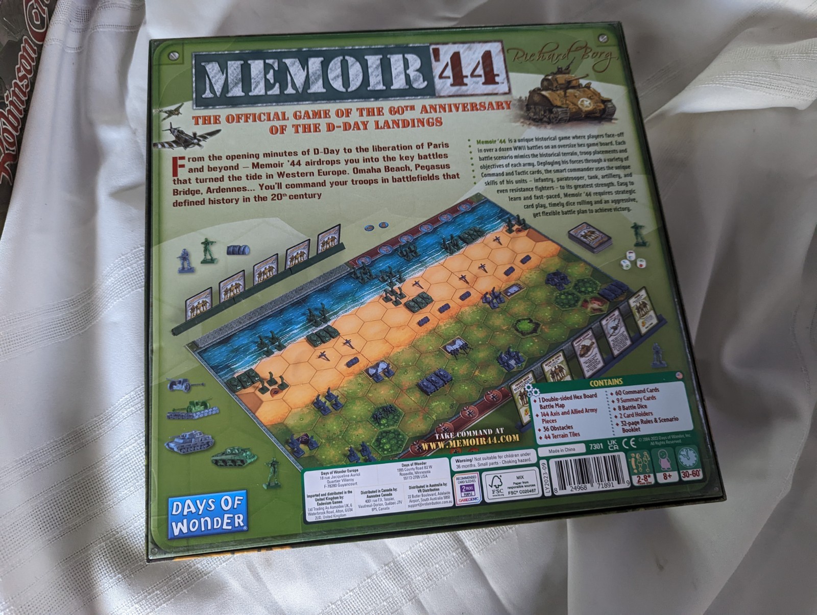 Days of Wonder Memoir ’44 Board Game – # 7301 Richard Borg
