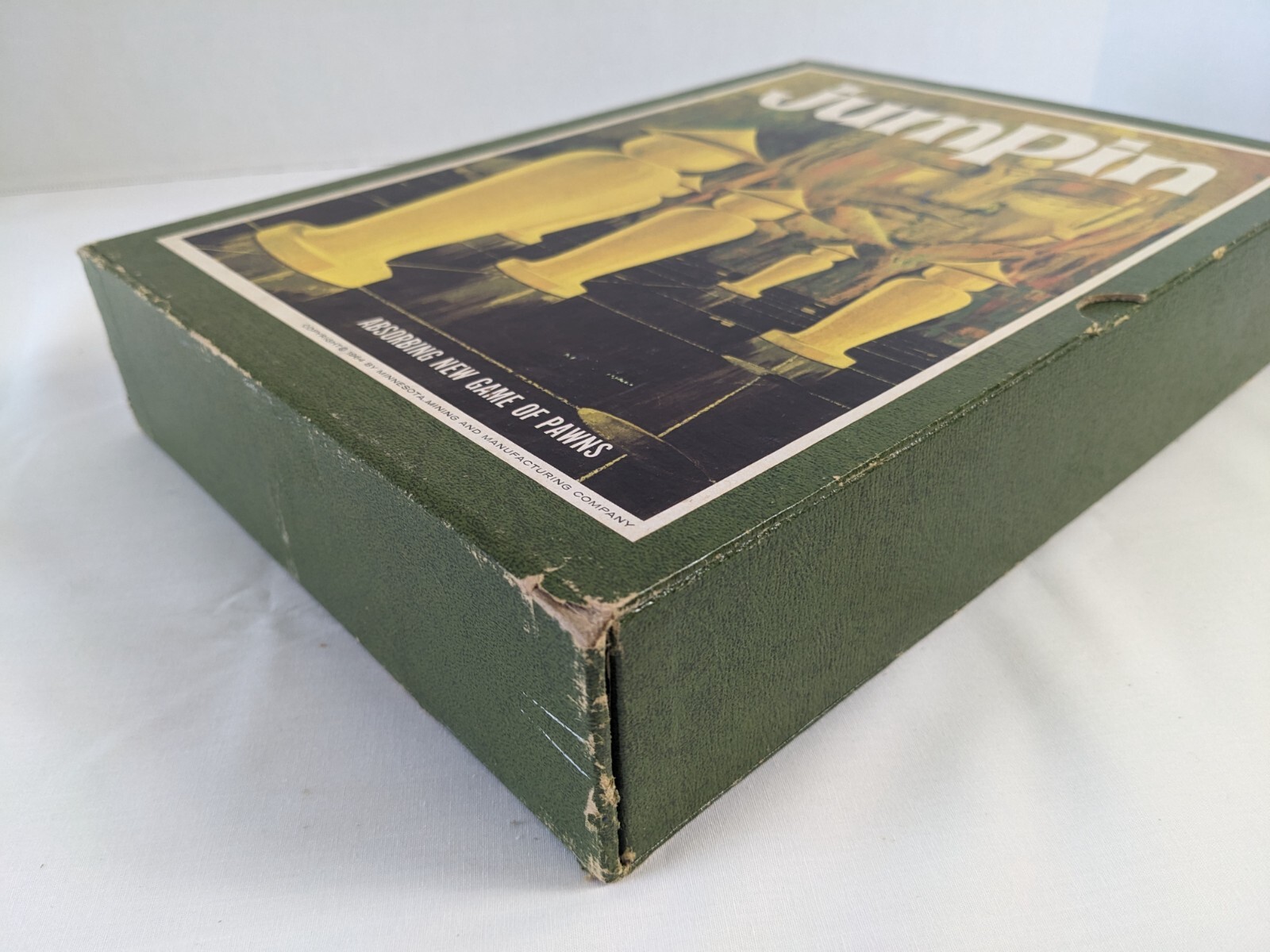 JUMPIN Abstract Strategy Board Game Used 100% COMPLETE 3M Games 1964 OOP