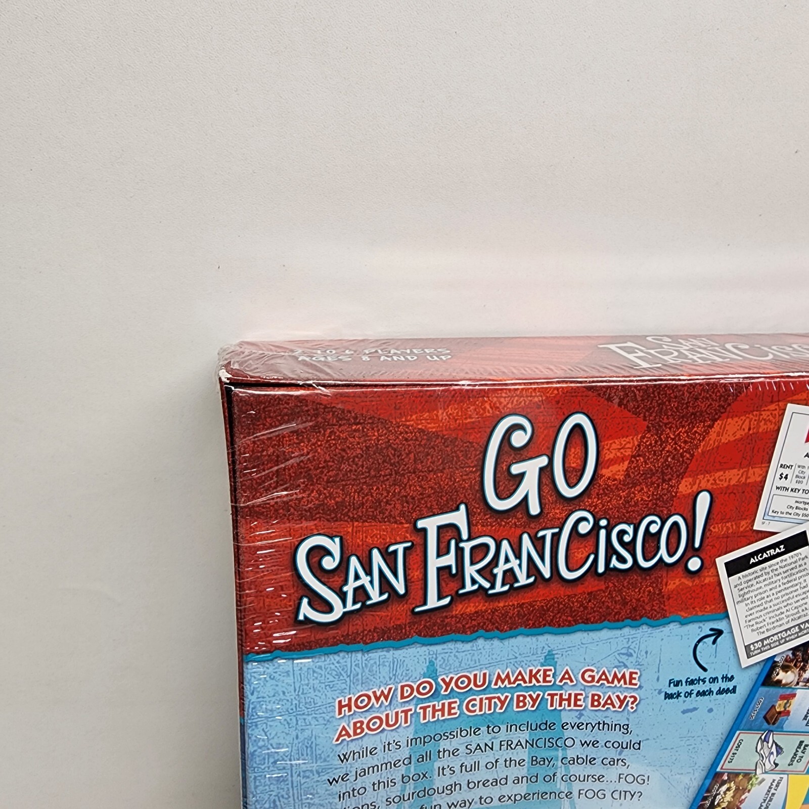 San Francisco-Opoly A Game Celebrating The City By The Bay. NEW & FACTORY SEALED
