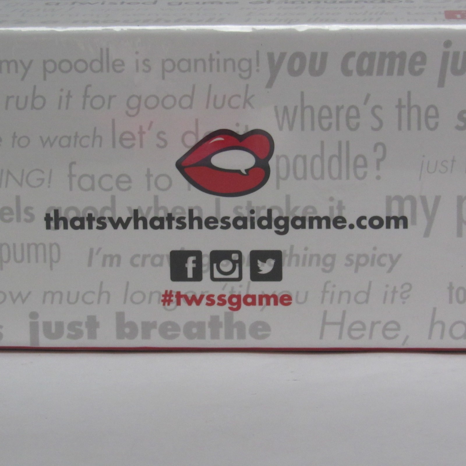 That’s What She Said Party Game Adult Card Game Sealed 17+ Funny Innuendo