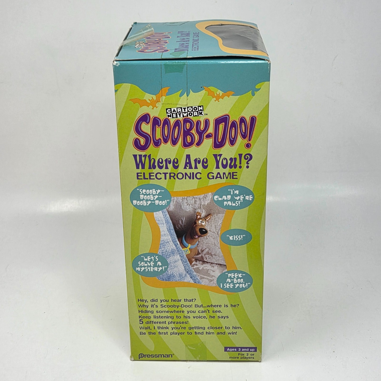 VINTAGE 2000 SCOOBY DOO WHERE ARE YOU? PRESSMAN ELECTRONIC GAME NEW SEALED