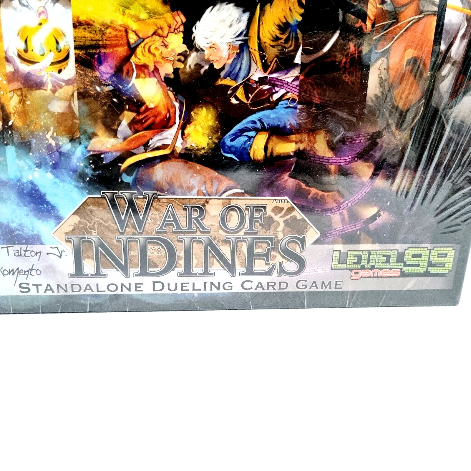 Battle Con War of Indines Duelling Card Game Level 99 Games Card 2014 Board Game