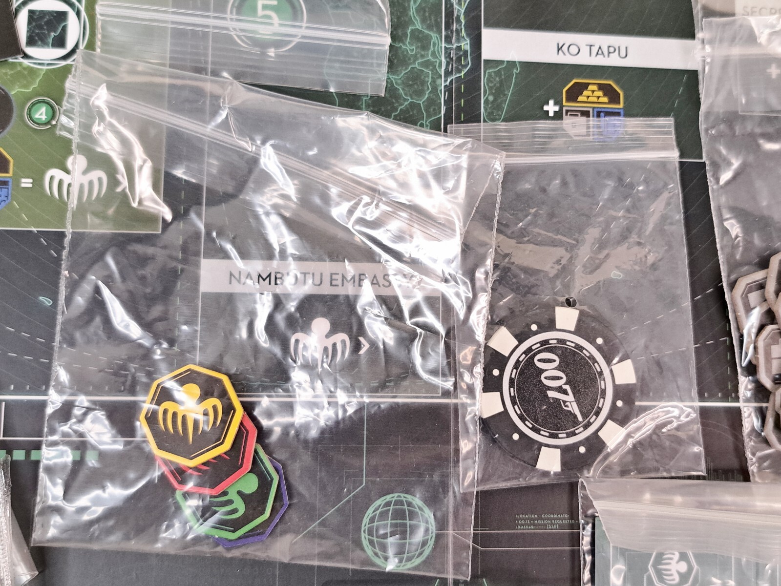 Spectre The Board Game – Modiphius Entertainment 2022 Complete James Bond 007