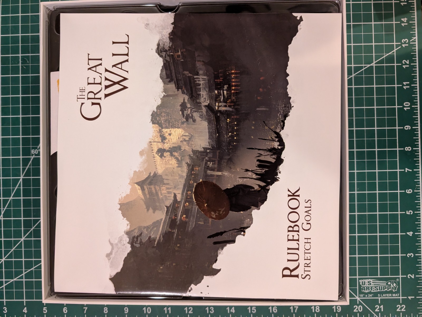 The Great Wall Bundle + Expansions + Playmat. New open box. Missing Rule book.