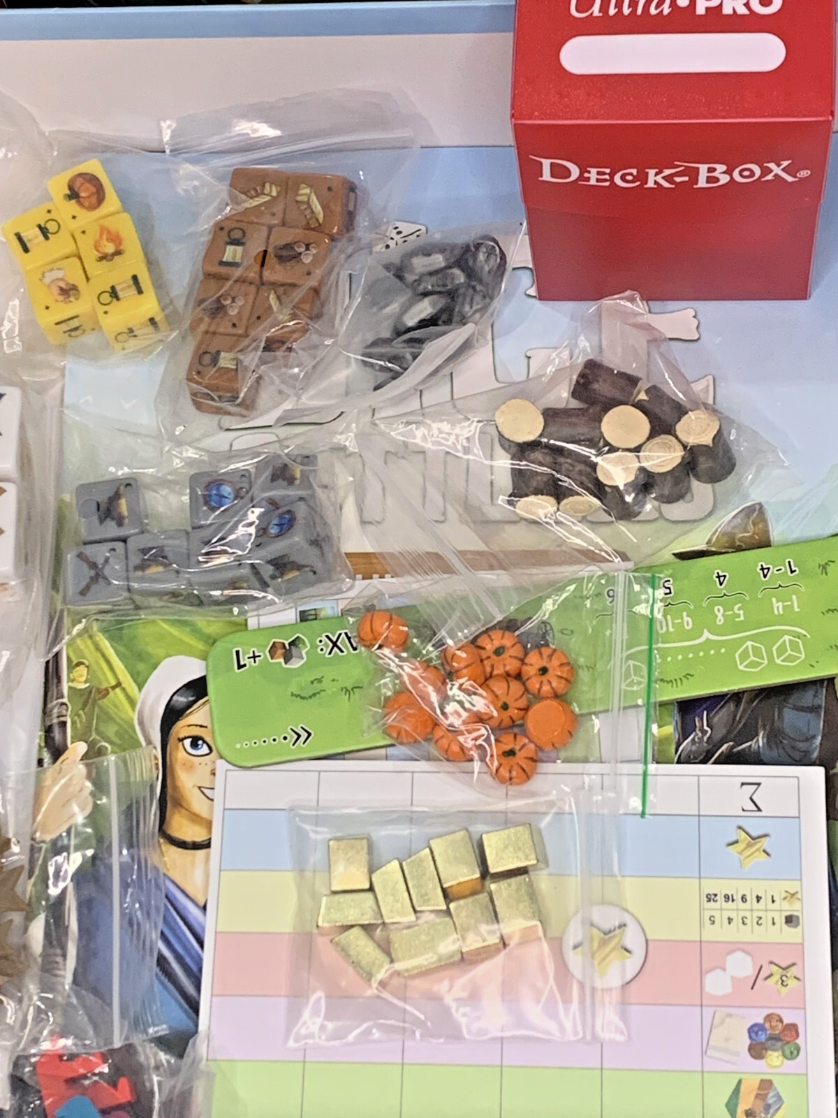 NSKN Boardgame Dice Settlers (Deluxe Ed) + Western Sea Kickstarter David Turczi