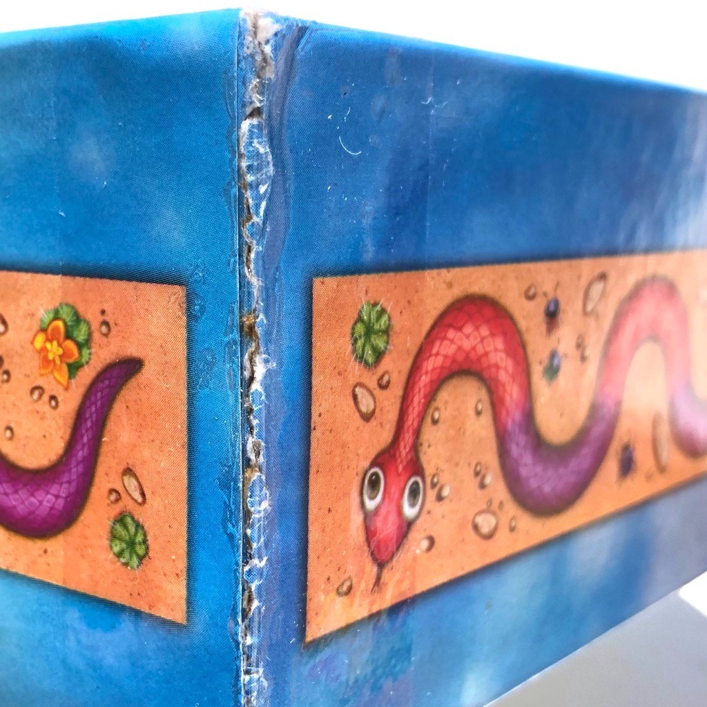 HISSS Colorful Snake Making Tile Matching Game Gamewright Complete 2006 AS IS