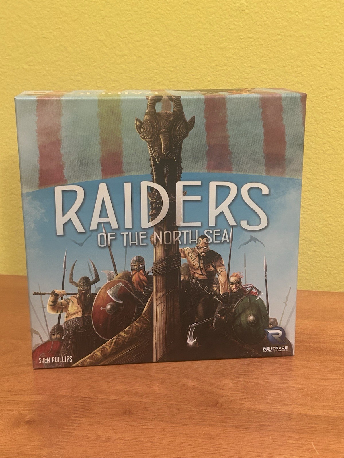Raiders of the North Sea w/Metal Coins Renegade Viking Worker Placement Complete