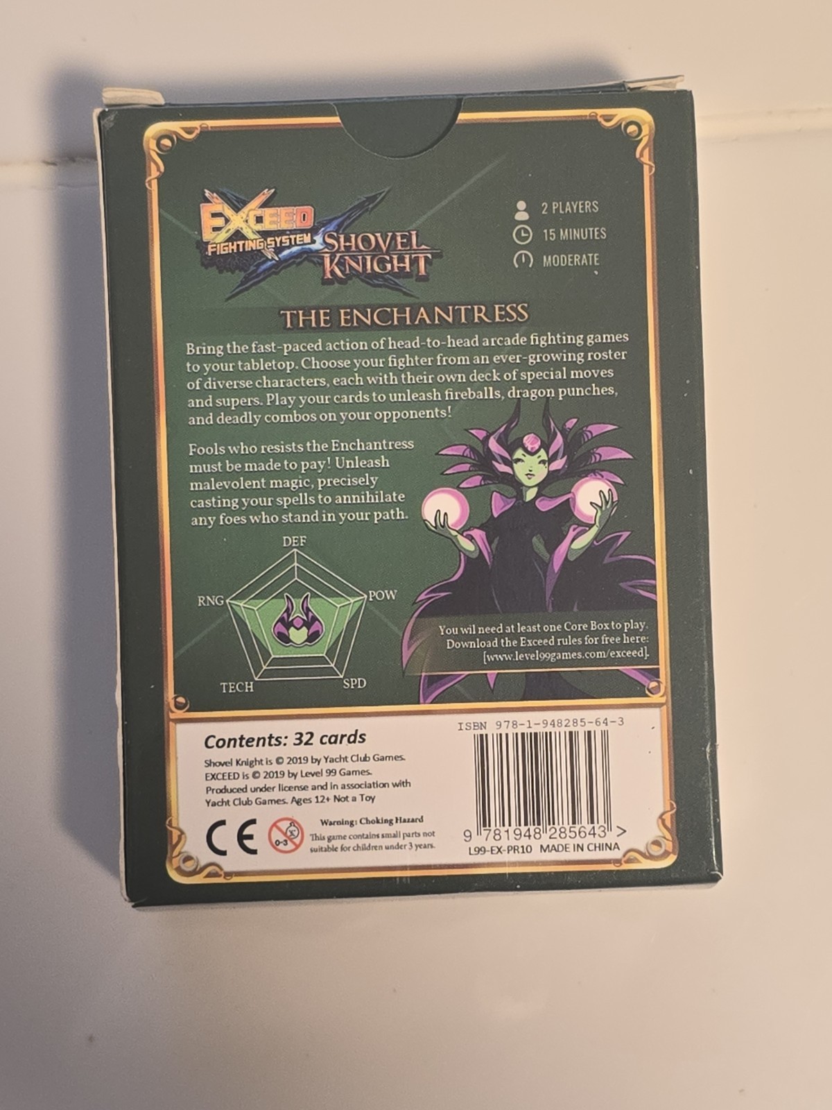 Level 99 Exceed Fighting System Shovel Knight The Enchantress