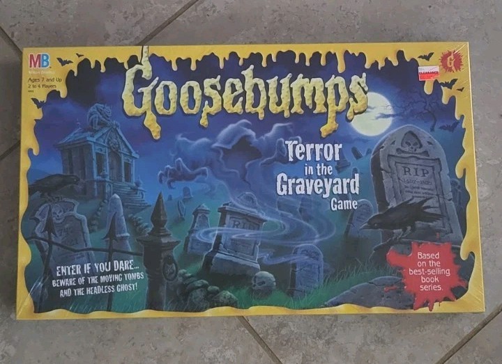 1995 Goosebumps: Terror in the Graveyard Game by Milton Bradley Brand New Sealed