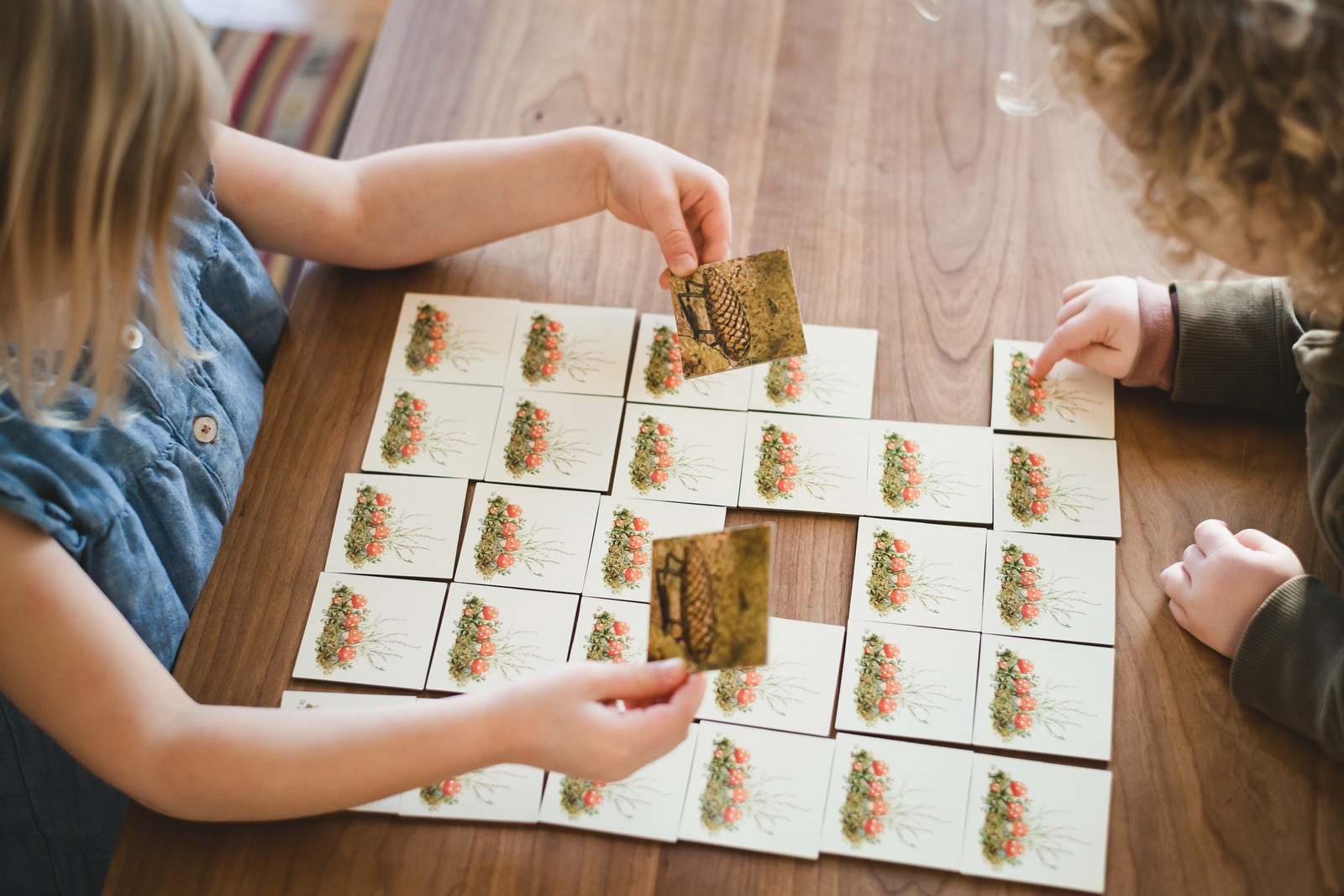 Elsa Beskow “Tomtebobarnen” or Children of the Forest Memory Game (32 cards – 16