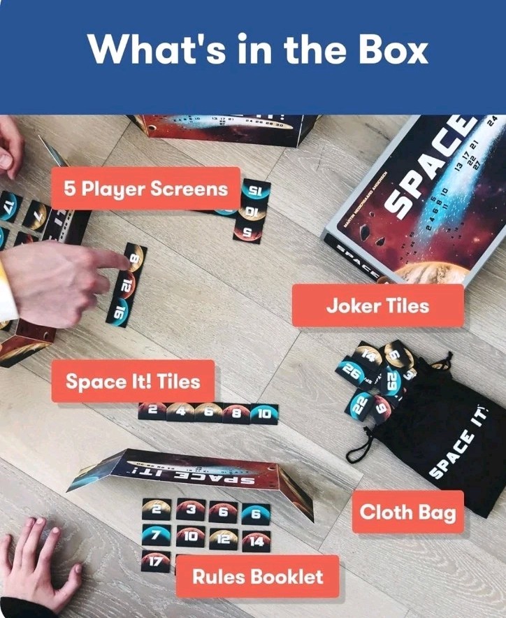 SimplyFun Space It! – Educational Kids’ Game – Learning Through Play