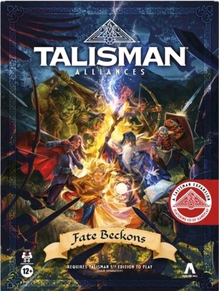 Talisman Alliances: Fate Beckons Board Game Expansion Pack 5th Edition Read