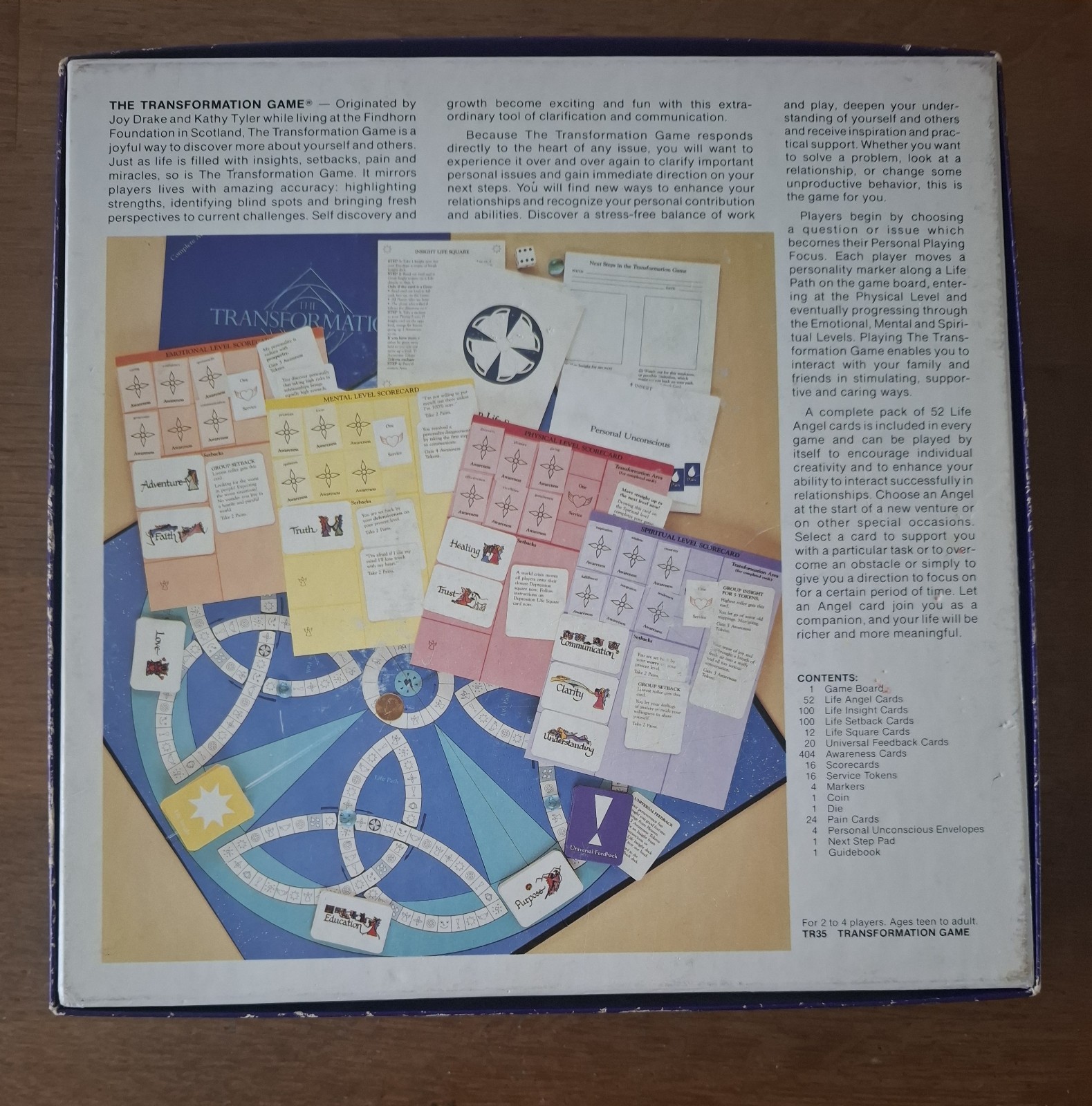 The Transformation Game US Games Systems Kathy Tyler 1987 NOS