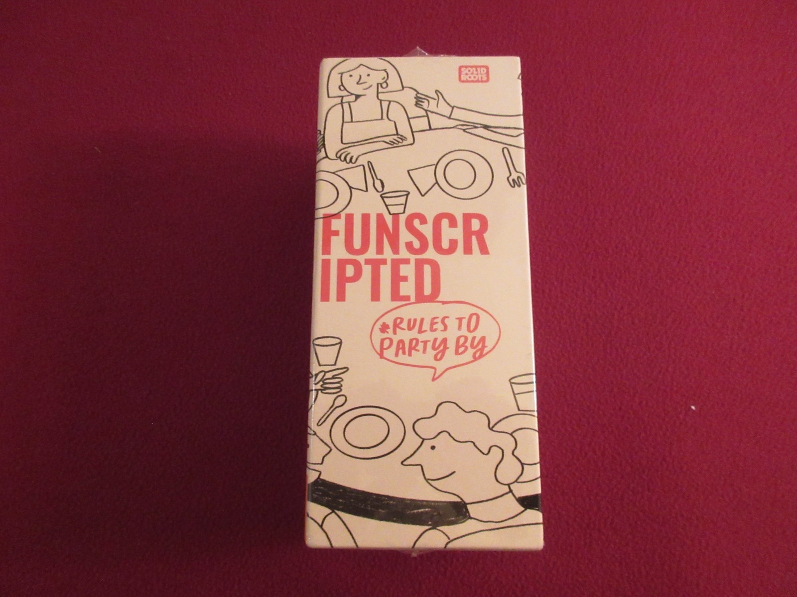 Spin Master Games SolidRoots Funscripted The Hilarious Dinner Party Game