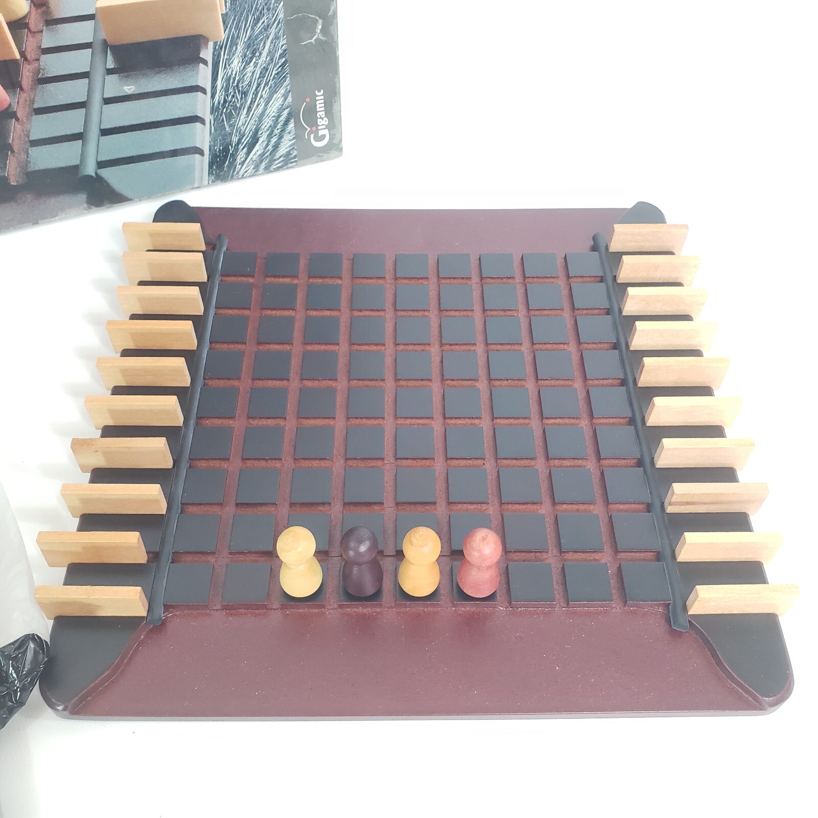 Quoridor Game Wood Pieces Gigamic 1997 Mirko Marchesi Complete w/ Instructions
