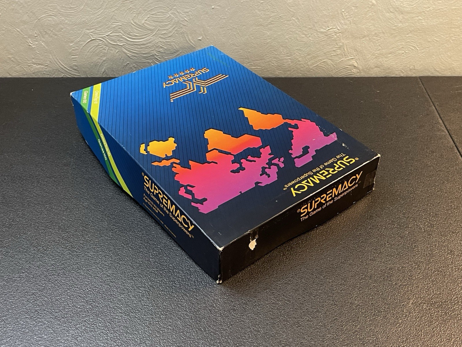 VTG 1986 Supremacy The Game of Superpowers War Strategy Battle COMPLETE FREE S/H