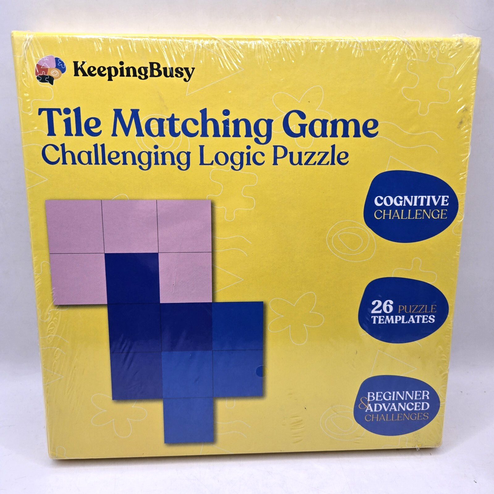 Tile Matching Game – Challenging Logic Puzzle (2023) NEW SEALED Alzheimers