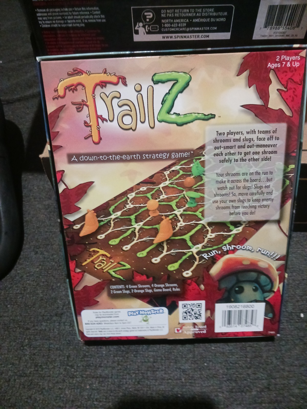 Trailz By Play Monster A Down To The Earth Strategy Game Slugs And Mushrooms Fun