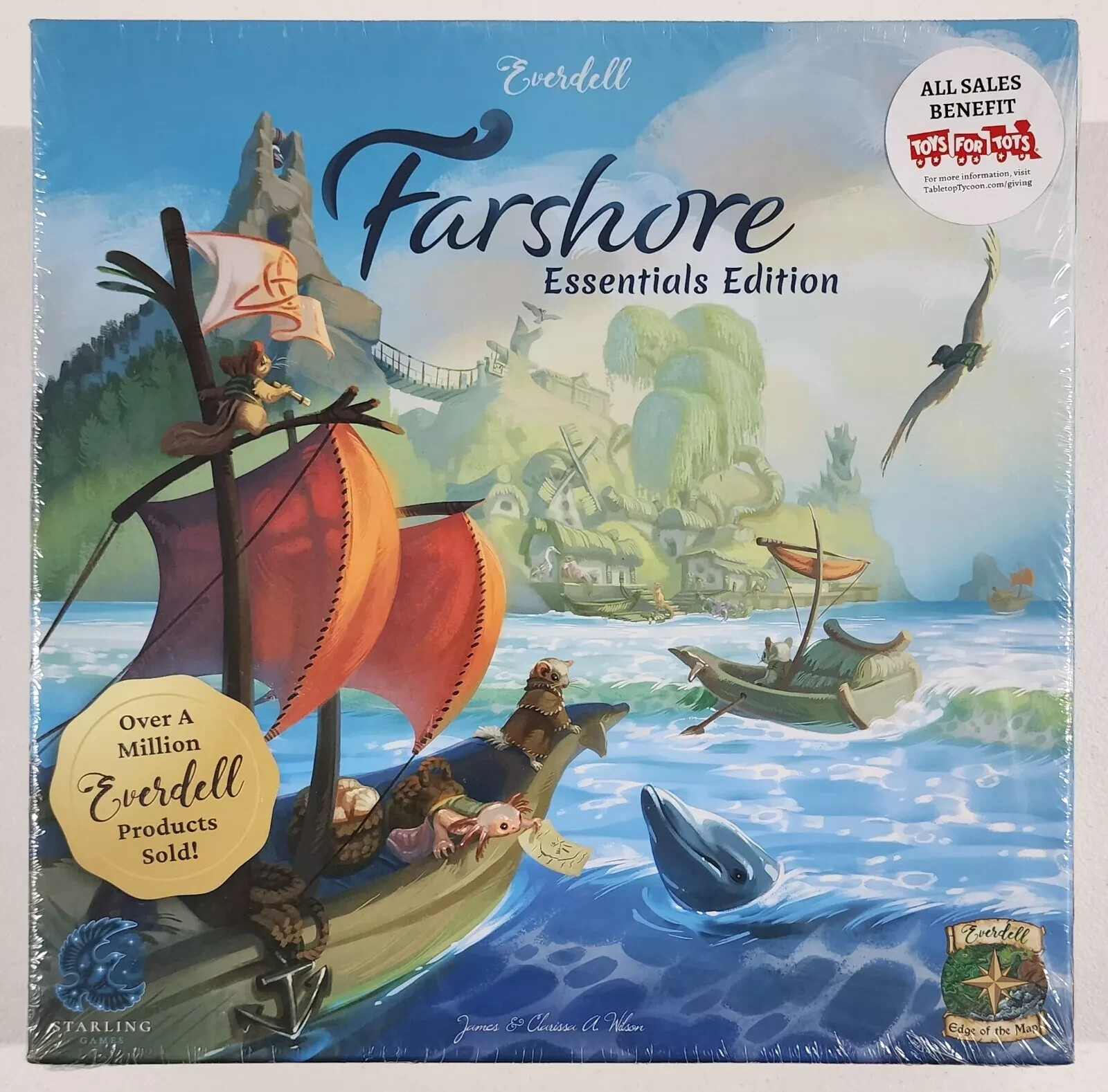 Everdell : Farshore Board Game by Starling Games – Brand New Sealed!! Essential