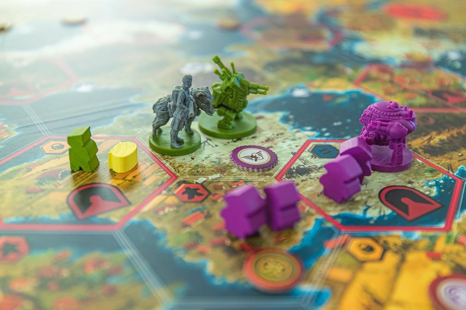 Invaders from Afar for Scythe – 2 New Factions, 140 Min Gameplay, Solo Option