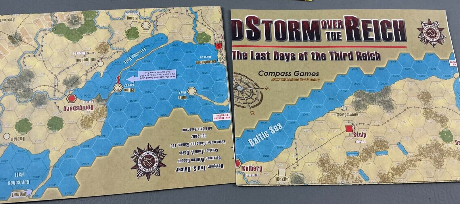 Red Storm Over the Reich Box – Compass Games – New in Open Box