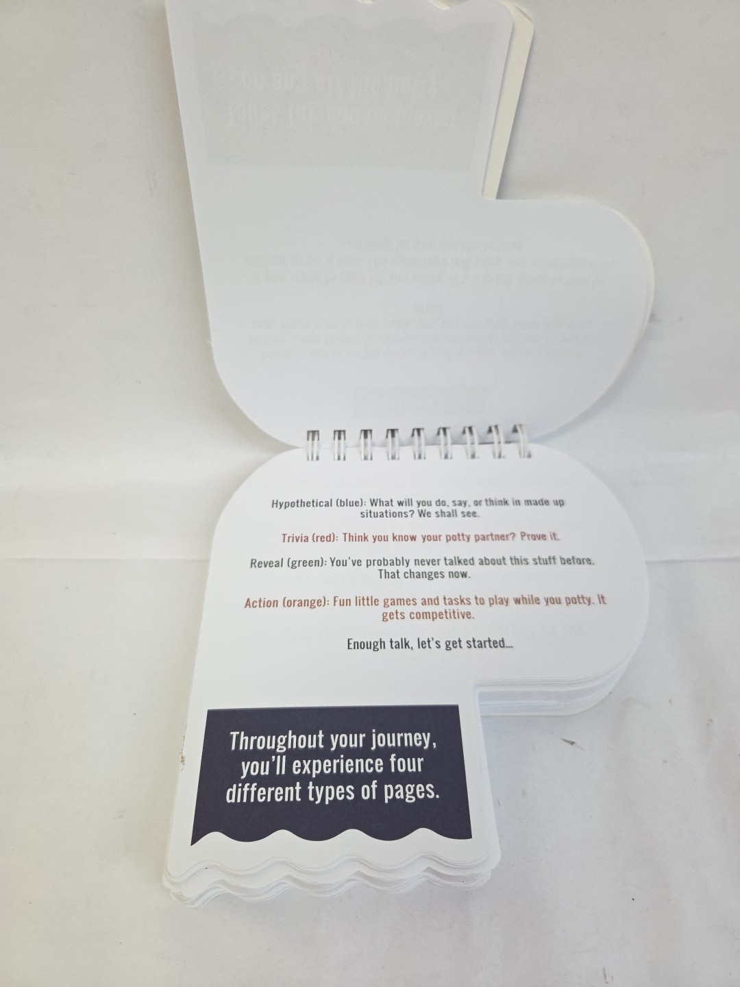 Toilet Tag Game for Couples Who Share The Same Potty- Excellent- Gag Gift