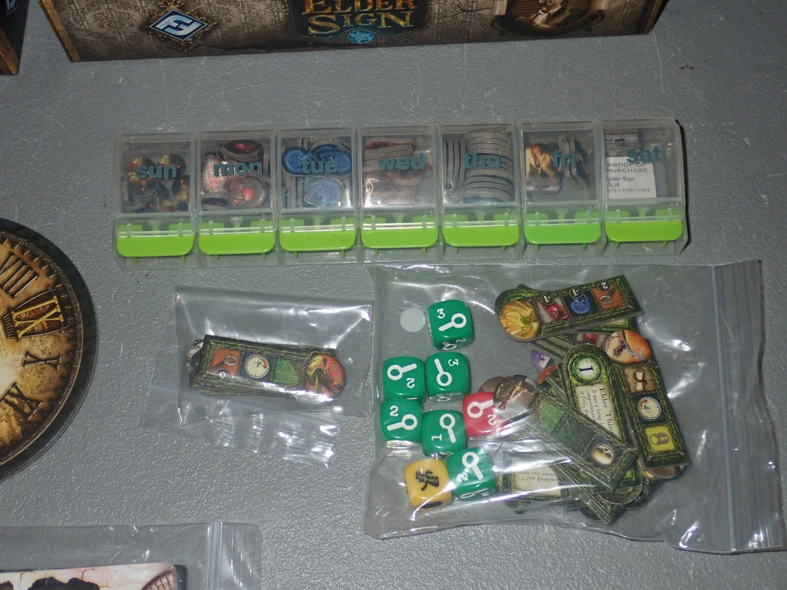 Arkham Horror The Card Game + Elder Sign Arkham Files