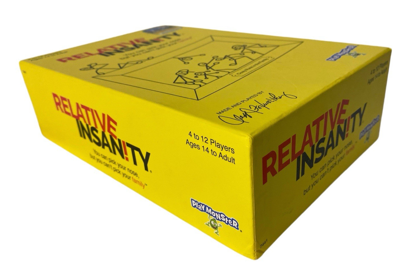 Relative Insanity Board Game PlayMonster Games Jeff Foxworthy