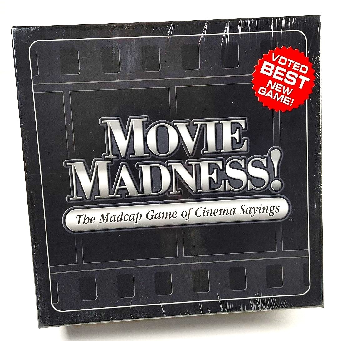 Movie Trivia Game Movie Madness! Treasure Chest 2004 New Family Party Game