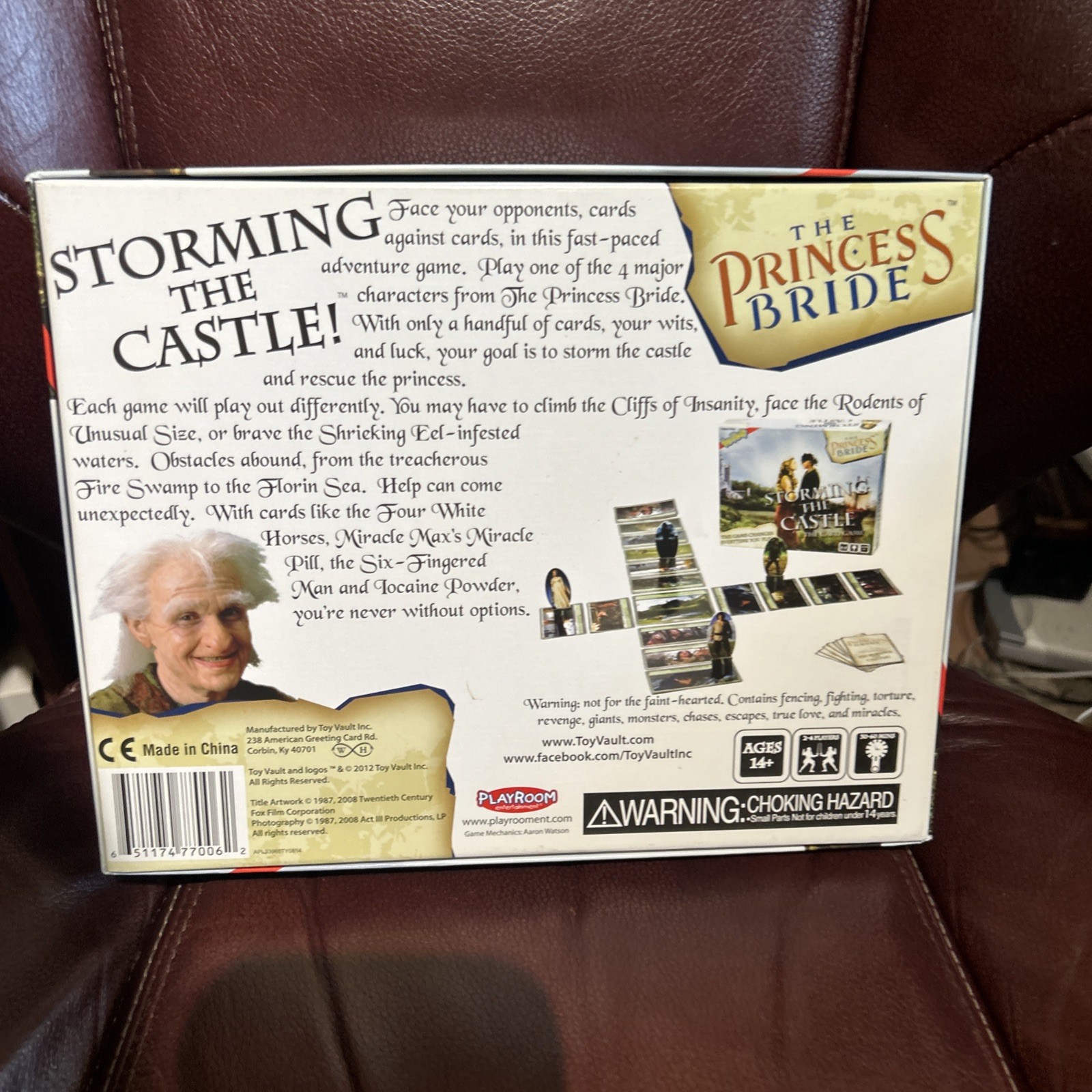 Princess Bride Storming The Castle Card Game Complete 2008 Toy Vault