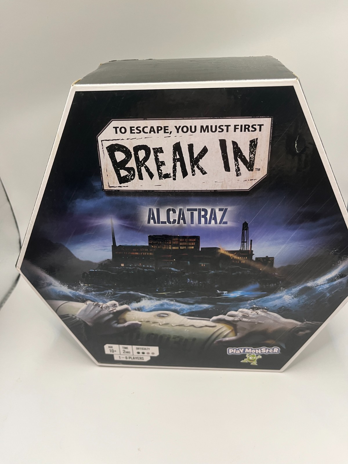 Break In Alcatraz Play Monster board game new sealed Free Ship