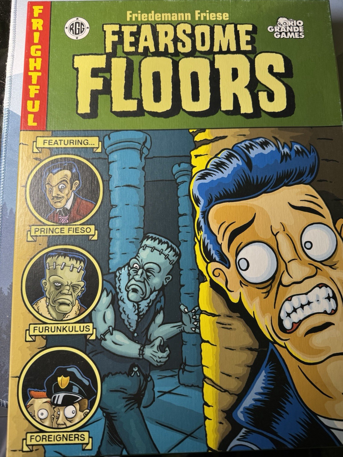 Fearsome Floors Rio Grande Board Game