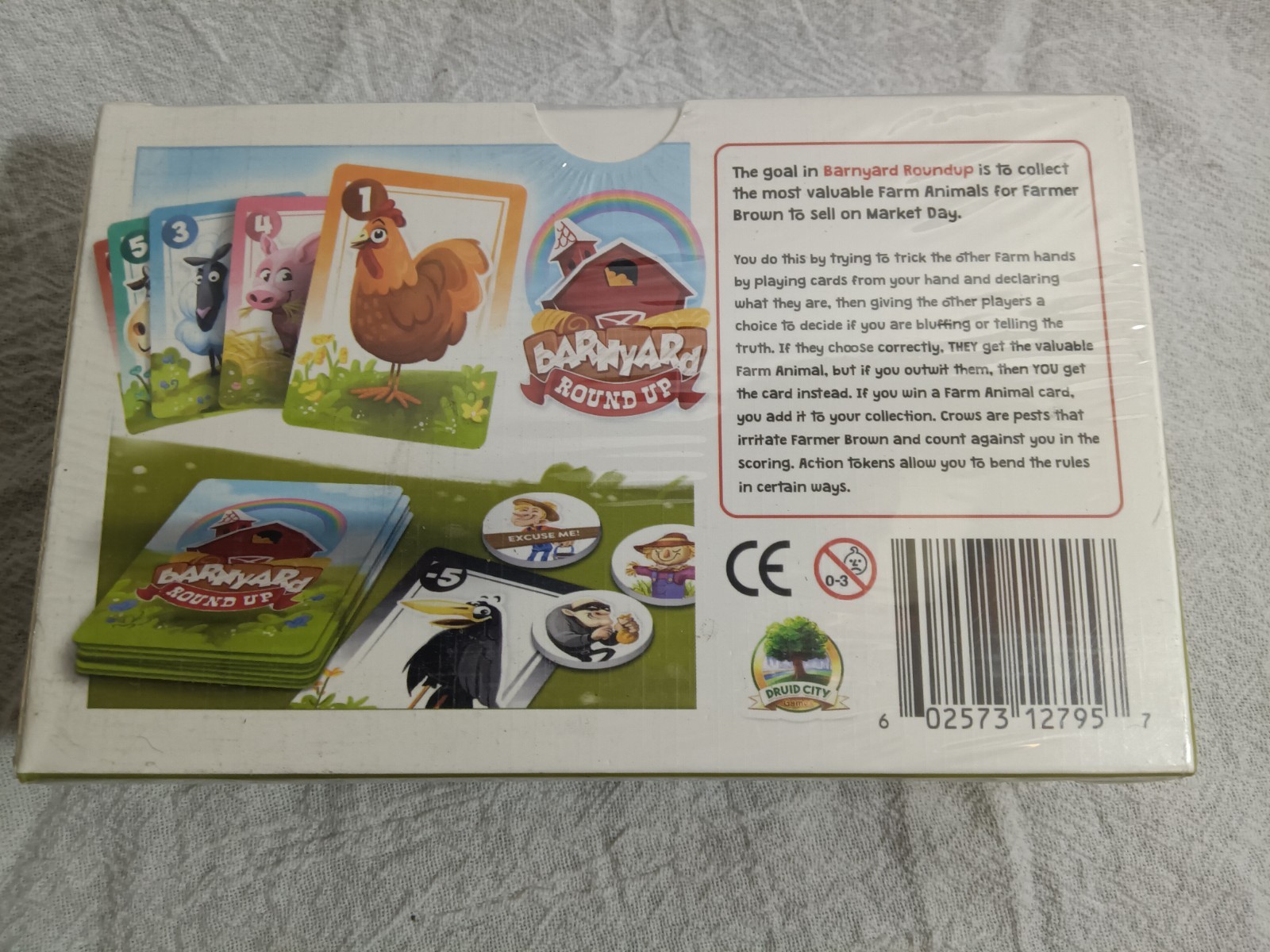 Barnyard Roundup by Druid City Games NEW 2 to 6 players