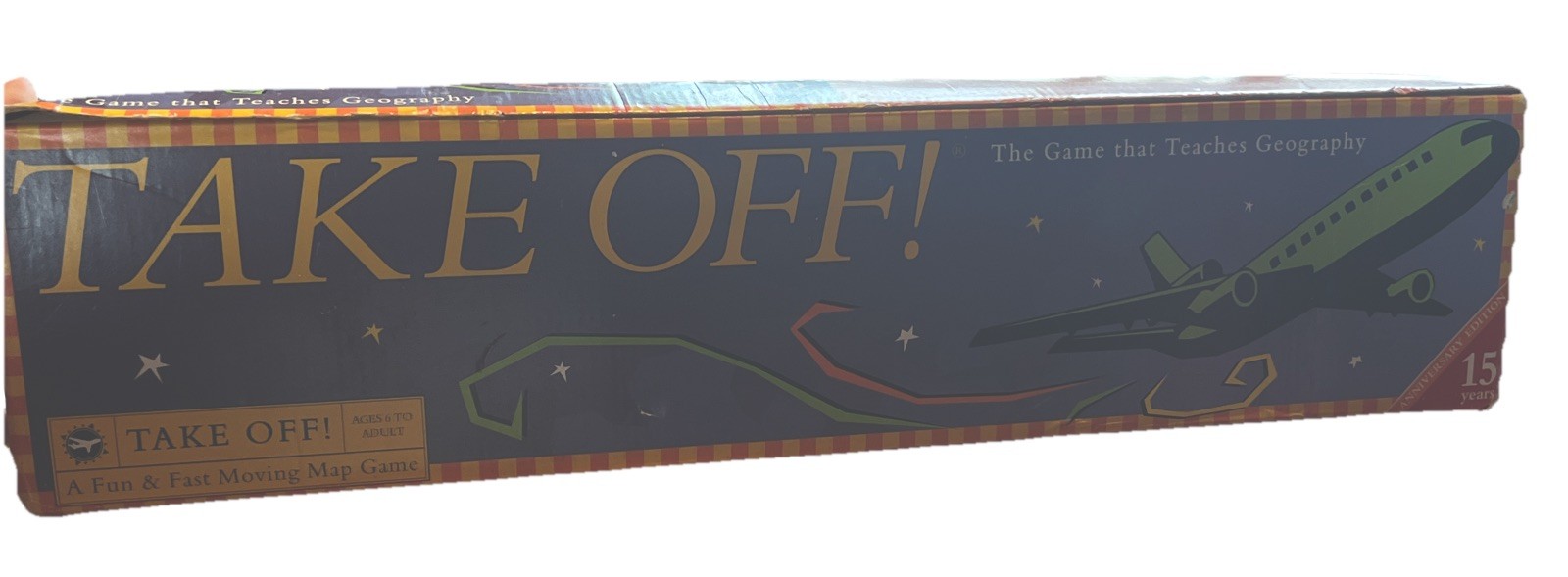 VINTAGE Take Off! Resource Games 2002 Kids Learning Geography 100% Complete