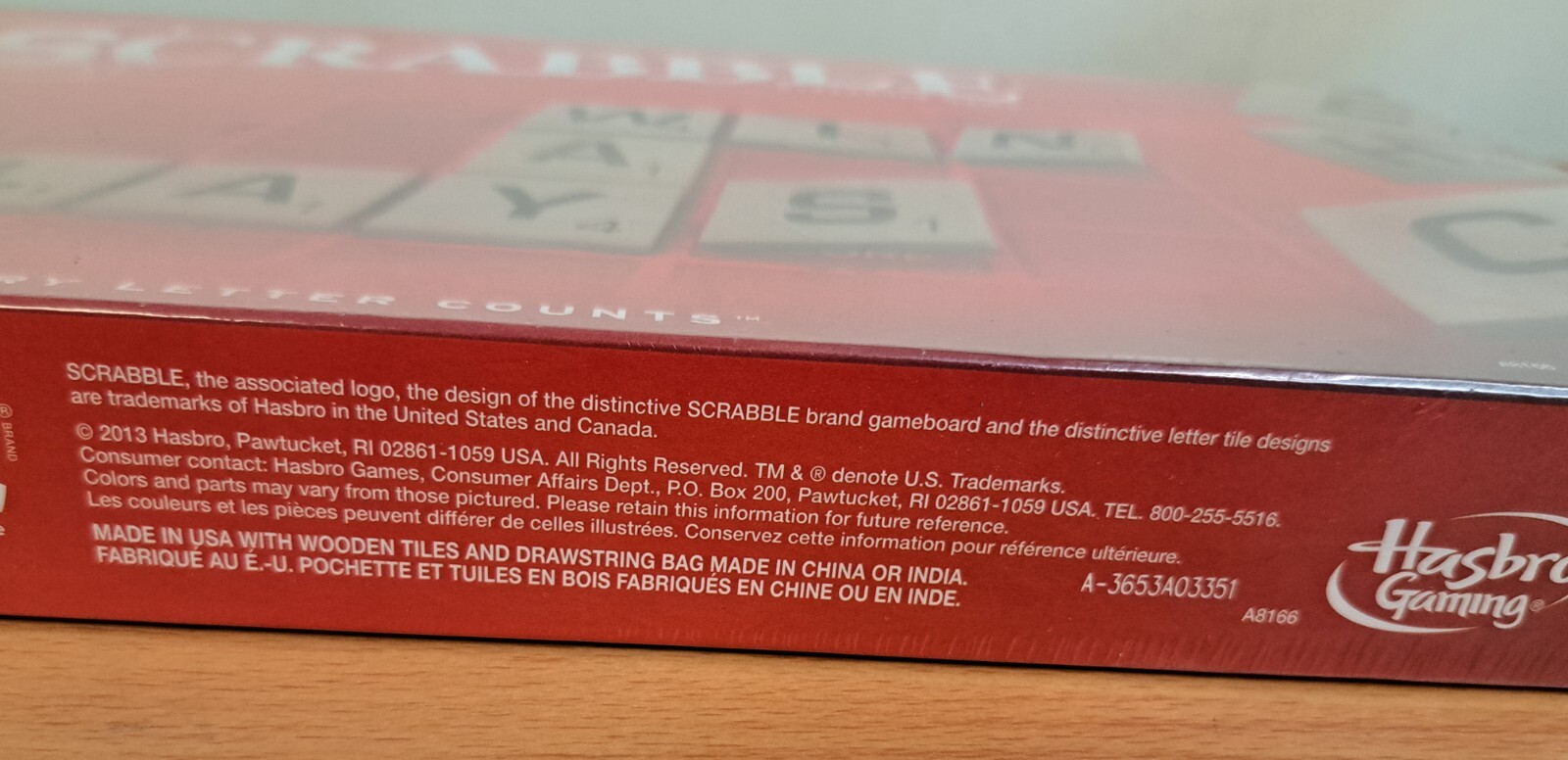 Hasbro Scrabble Crossword Game – New Sealed 2013