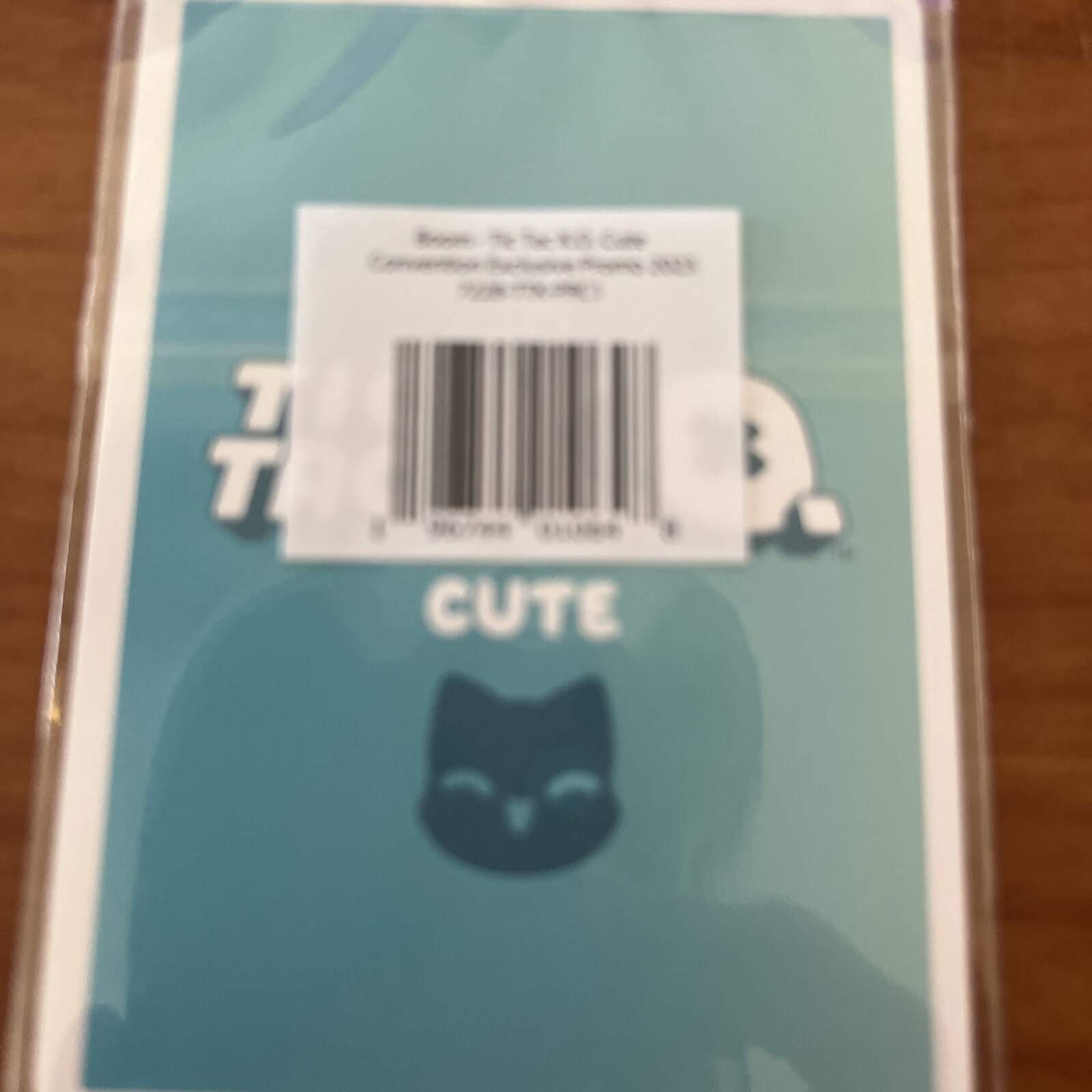 Tic Tac K.O. Cute Boom NEW 2023 Convention Exclusive Promo Card | FREE SHIPPING