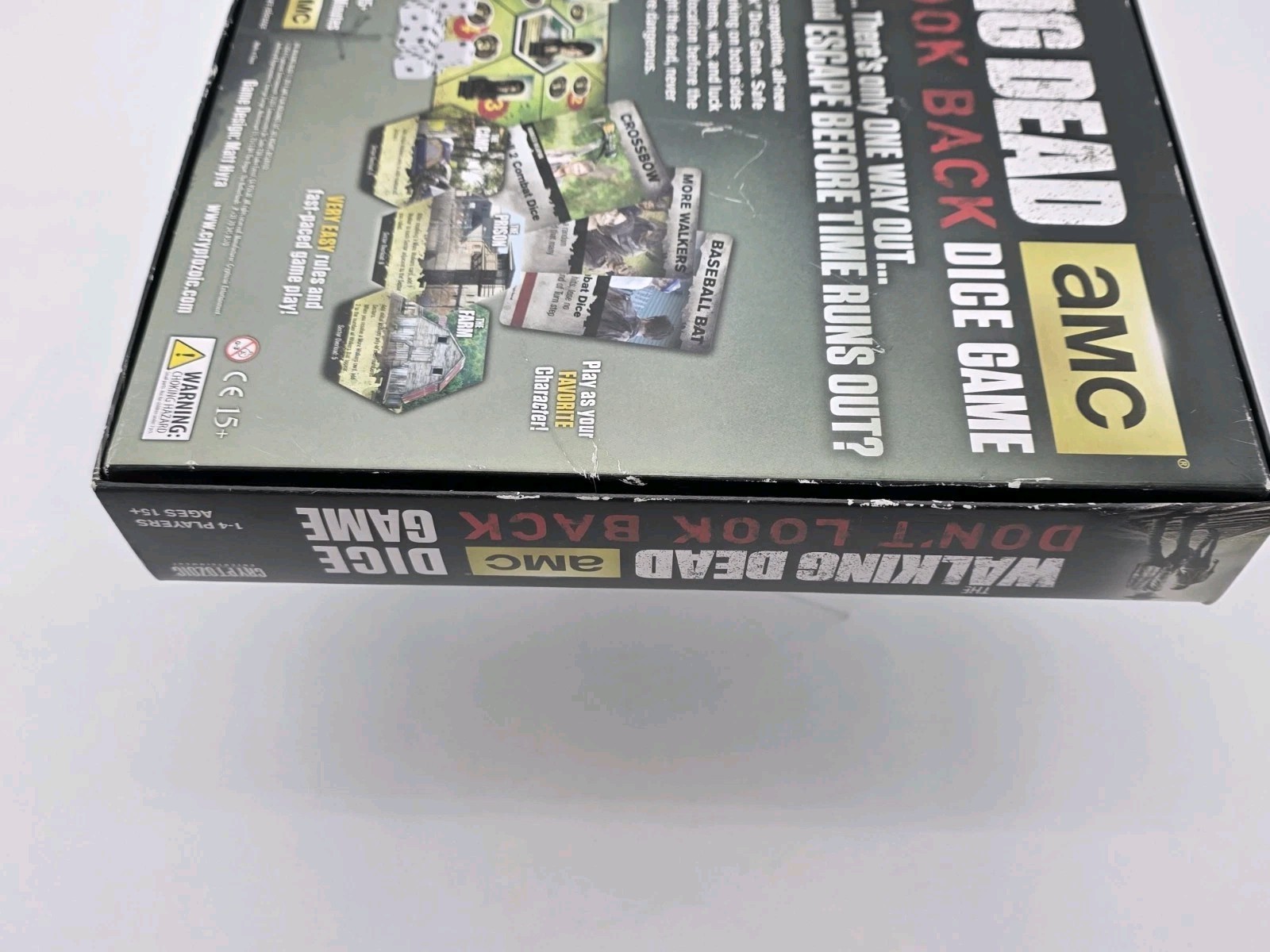 THE WALKING DEAD dont look back DICE GAME BOARD GAME amc CRYPTOZOIC Complete