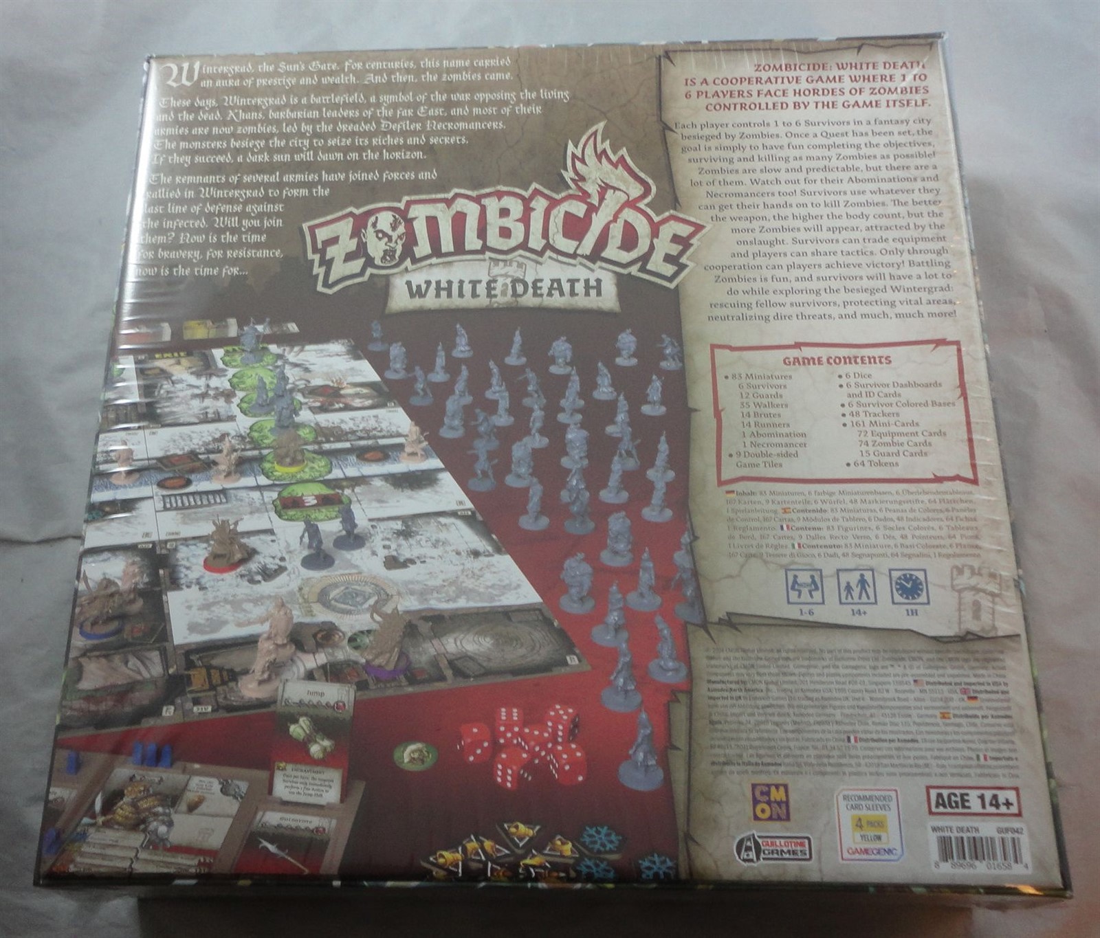 Zombicide White Death Medieval Board Game by CMON/Guillotine Games