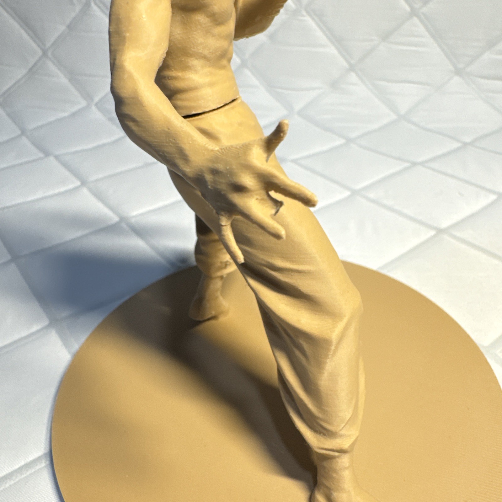 Bruce Lee Expansion: Bruce Lee Miniature Flawed 3D Rough Print Unpainted