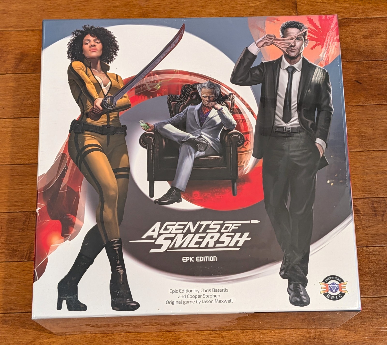Agents of SMERSH Epic Edition Kickstarter Board Game Everything Epic NEW SEALED