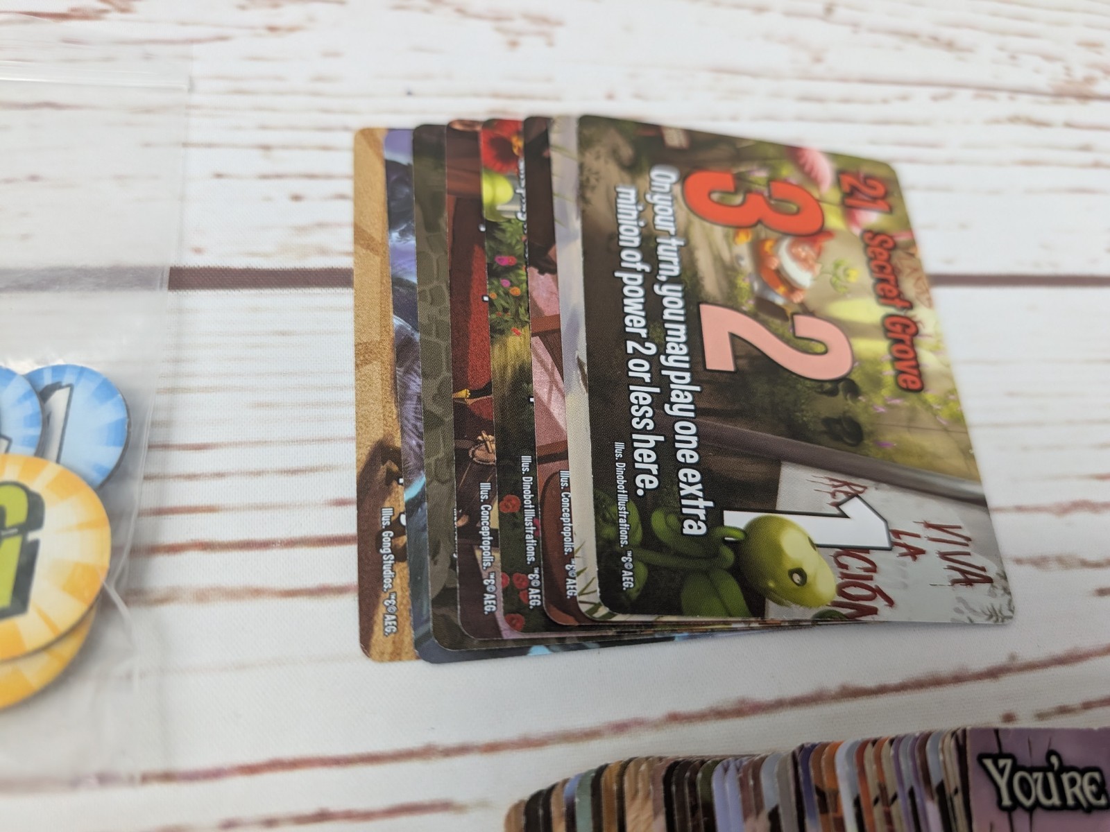 Smash Up Awesome Level 9000 Expansion Board Card Game AEG *No Box