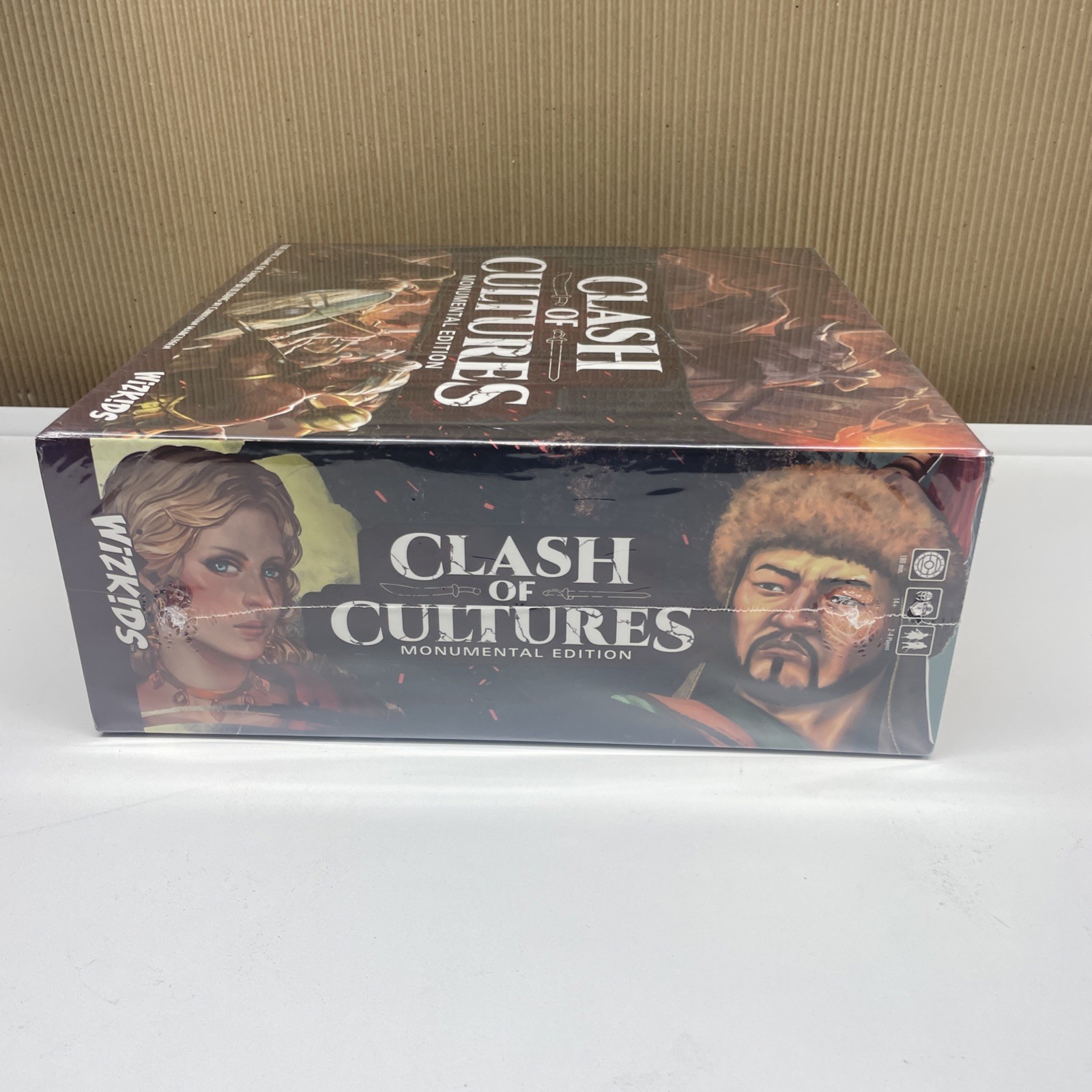 Clash of Cultures Monumental Edition Civilization Board Game New Sealed Wizkids
