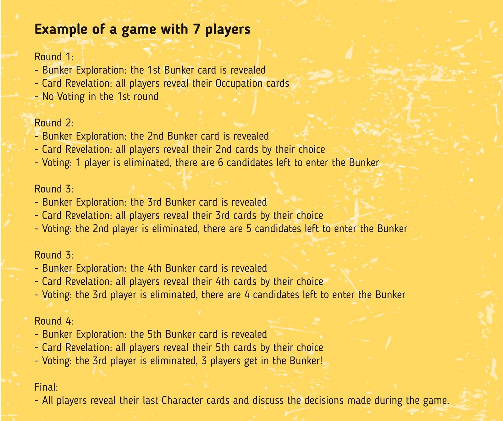 BUNKER – Board Game (ENGLISH EDITION) – 100% Original