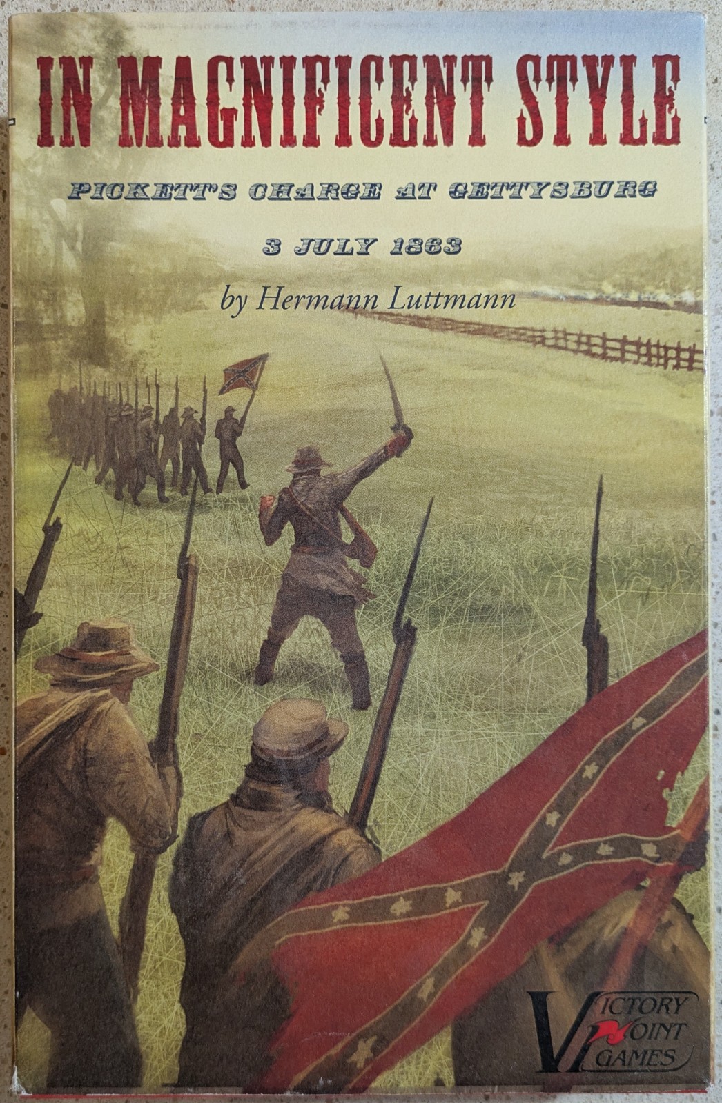 In Magnificent Style: Pickett’s Charge at Gettysburg (Victory Point Games)