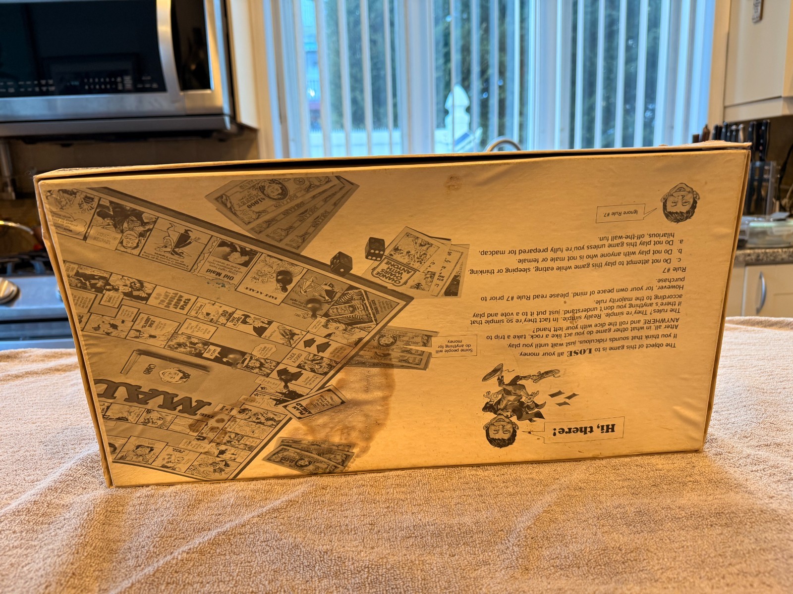 The Mad Magazine Game – Parker Brothers – 1979 – Vintage – 2 to 4 Players