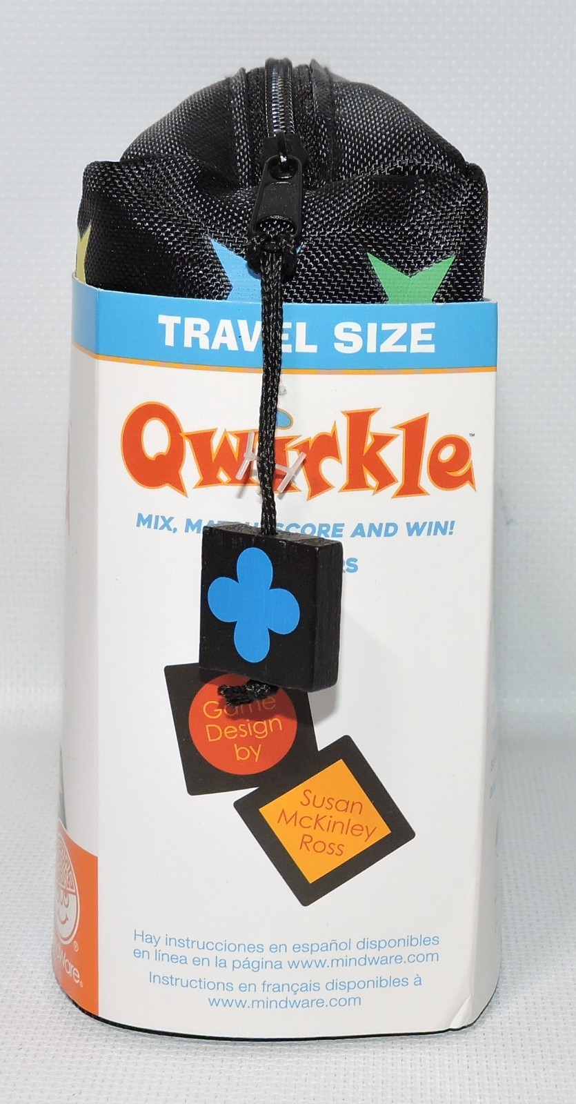 Qwirkle Travel Size Strategy and Logic Family Game – Mix, Match, Score – NEW NIP