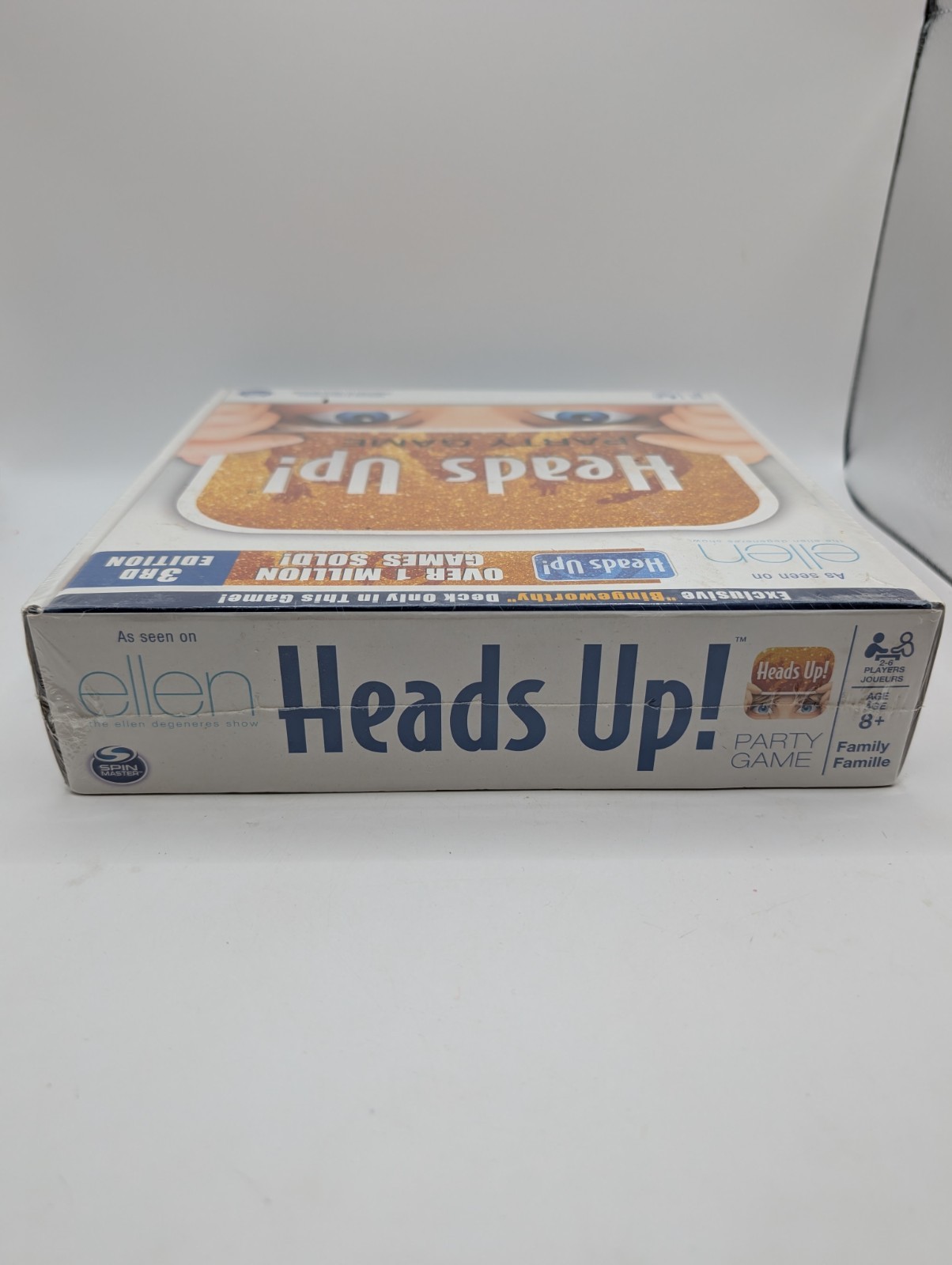Heads Up! Party Game 3rd Edition an As Seen on Ellen Spinmaster New Sealed