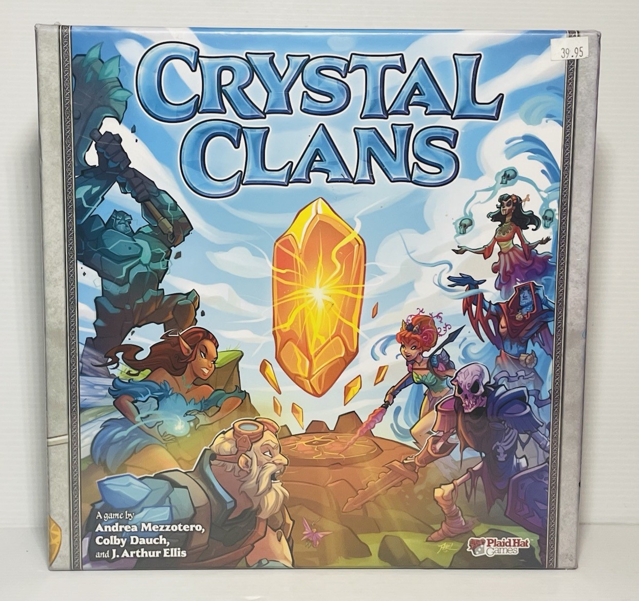 Crystal Clans Core Game New Factory Sealed Fantasy Board Game by Plaid Hat Games