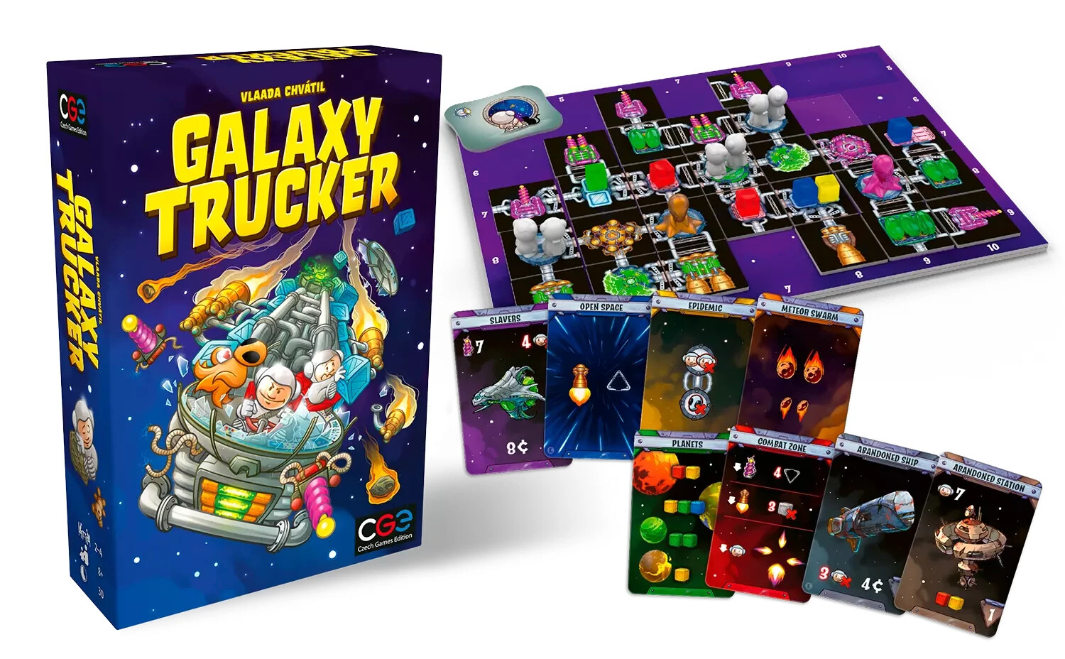 Galaxy Trucker Board Game 2nd Edition Czech Games CGE00061 New in Shrink